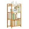 3/4/5 Tier Bookcase Shelving Unit Wood Bookshelf Free Standing Storage Display