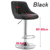 2X Bar Stools Leather Swivel Gas Lift Chair Kitchen Breakfast Pub Black,Red,Grey