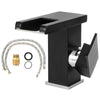 LED Waterfall Tap Bathroom Basin Taps Mixer Bath Single Lever Brass Deck Mounted
