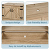 Bathroom Countertop Basin Sink Tempered Glass Wash Bowl Set w/ Tap Pop-up Waste