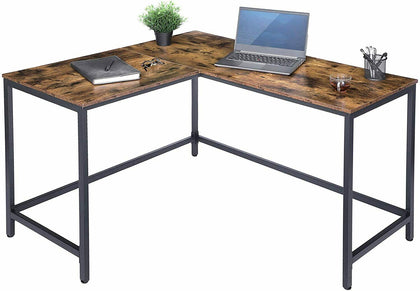 HOOBRO Corner Desk Office Computer Desk Writing table 110x120cm Workstation