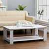 120x60cm Rectangle Coffee Tea Table 2 Tier Wooden Living Room Reception Table