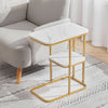 Marble Effect Coffee End Table Side TV Sofa Stand LivingRoom Office Furniture UK