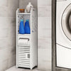 Wooden Bathroom Shelf Cabinet Cupboard White Bedroom Storage Unit Free Standing
