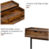 Computer Desk Home Office Desk Table with Drawers Writing Desk Wooden Study Desk