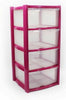PLASTIC STORAGE DRAWERS - MINI DESKTOP/LARGE - STRONG - HOME - SCHOOL - TOWER