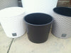 HQ Flower Pot Plant Rattan Style Planter 4 sizes 4 colours Plants pots garden