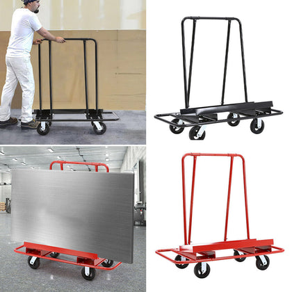 Drywall Panel Plasterboard Trolley 2000lbs Heavy Duty Plaster Board Sheet Cart