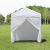 2X2 m White Pop-up Gazebo Marquee Canopy Outdoor Waterproof Garden Tent