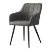 2 Pcs Dining Chairs Armchair PU / Velvet Kitchen Dining Room Restaurant Office