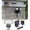 22 LED Head Solar Spot Motion Sensor Outdoor Security Detector Floodlight Lamp
