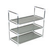 3, 4 & 5 Tier Extendable Metal Shoe Rack Space Saving Storage Organiser Shelf