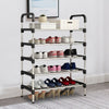 5 Tier Extendable Metal Shoe Rack Stand Space Saving Storage Organiser Shelf DIY