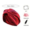Women Silk Night Sleeping Cap Hair Bonnet Hat Head Cover Satin Turban Wrap Hats