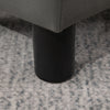 Ottoman Footrest Seat Footstool Chair Luxury Small Grey Home Office