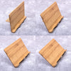 Bamboo Receipe Display Cook Book Stand Foldable Holder for Books, ipads Rest