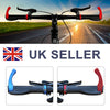 1 Pair Ergonomic MTB Mountain Bike Handlebar Rubber Grips Cycling Lock-On Ends