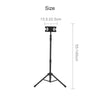 3 Sections Retractable Tablet Tripod Floor Stand For 12.9" Ipad Iphone Live Show