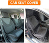 2x Universal Front Car/Van Seat Covers Protectors Black Waterproof Heavy Duty