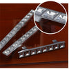 Diamond Crystal Chrome Drawer Pull Handles Cupboard Door Knob Cabinet Wardrobe