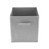 8PCS Grey Foldable Storage Collapsible Box Home Clothes Organizer Fabric Cube UK