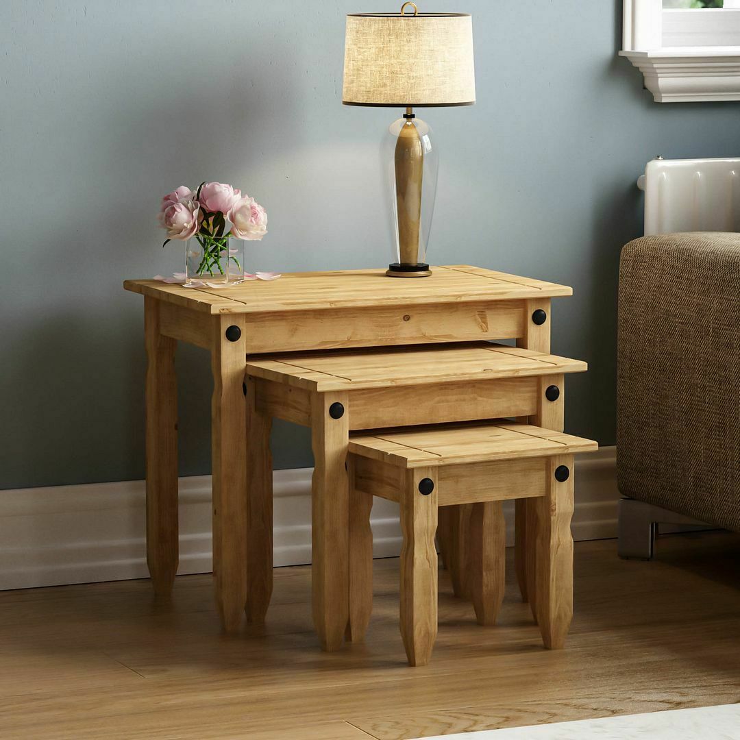 Corona Solid Pine Mexican Living Bedroom Dining Room Waxed Furniture Drawers