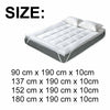 5/10cm Night Comfort Luxury Anti-Allergy Soft Touch Extra Thick Mattress Topper