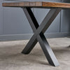 Pair of Industrial Style Robust Steel Legs Dining Table/Desk/Bench Frame Legs