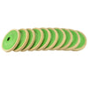 10pcs 100mm 4" Spiral Stitched Cotton Buffing Polishing Wheel Mop Bench Grinder
