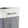 Folding Large Rolling Laundry Basket with Wheel Dirty Clothes Hamper Storage Bin