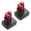 2X For Milwaukee M12 12V Battery XC 5.0 Ah Li-ion High Capacity M12B6 48-11-2460
