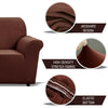 Sofa Covers 1 2 3 Seater Elastic Stretch Settee Sofa Slip Cover Protector Couch