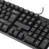 USB WIRED STYLISH SLIM QWERTY KEYBOARD LAYOUT FOR PC DESKTOP COMPUTER LAPTOP