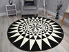 Circular Circle Round Rugs Floor Carpets Small Extra Large Mats Modern Cheap UK