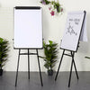 Practical Tripod Whiteboard Magnetic Large Standing Flip chart Easel Lightweight