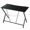 42.5” Gaming Desk Computer Table Ergonomic Carbon Fiber Metal Racing Home Office