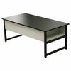 LED Coffee Table Desk Foldable Living Room Lift Up Hidden Storage Bottom Shelf