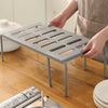 Adjustable Kitchen Cupboard Organiser Shelf Storage Rack Support Pantry Stand