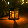 LED Solar Powered Hanging Lantern Lights Waterproof Outdoor Garden Table Lamp UK