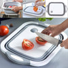 4 IN 1 Kitchen Foldable Cutting Board Sinks Drain Basket Chopping Boards Durable