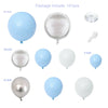 141 Blue Balloons+Balloon Arch Kit Set Party Baloons Wedding Garland Blue Decor