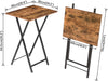 Folding TV Tray Set of 2 Camping Party Picnic Table Laptop Table Outdoor