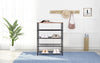 5 Tier Shoe Rack Bench Storage Shelving Display Stand Hallway Organiser Holder
