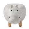 New Footstools Ottoman Animals Stool Large Hippo Pig Lovely Gift for Kids Adult