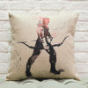 18" Marvel Pillow Case Super Hero Cushion Covers Sofa Cotton Linen Square Sofa