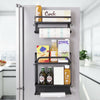 Kitchen Refrigerator Side Magnetic Rack Storage Shelf Paper Towel Rail Organizer