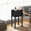 Modern Versatile Side Table End Table Sofa Bedside Table Nightstand W/ 2 Drawers