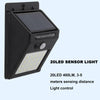 1/2/4pc LED Solar Powered Motion Sensor Light Outdoor Garden Security Wall Light