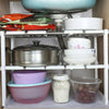 Under Sink Storage Shelf Shelves Organizer Space Saving Tidy Rack Cupboard