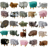 Animal Ottomans Footstools Padded Cushion Pouffe Stool Rest Children Toy Gift